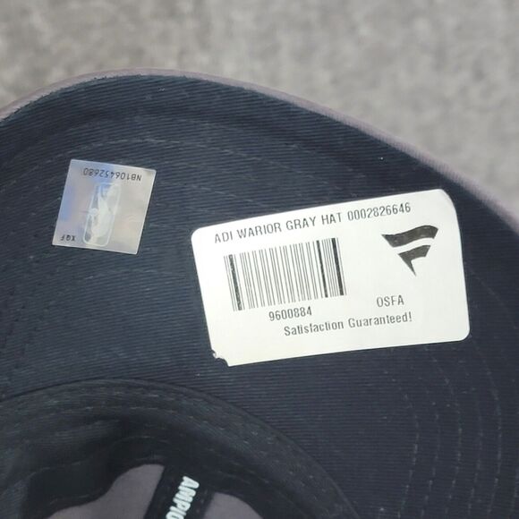 Golden State Warriors Hat Mens Gray 2017 5X NBA Basketball Champions Adidas Cap - Picture 9 of 12